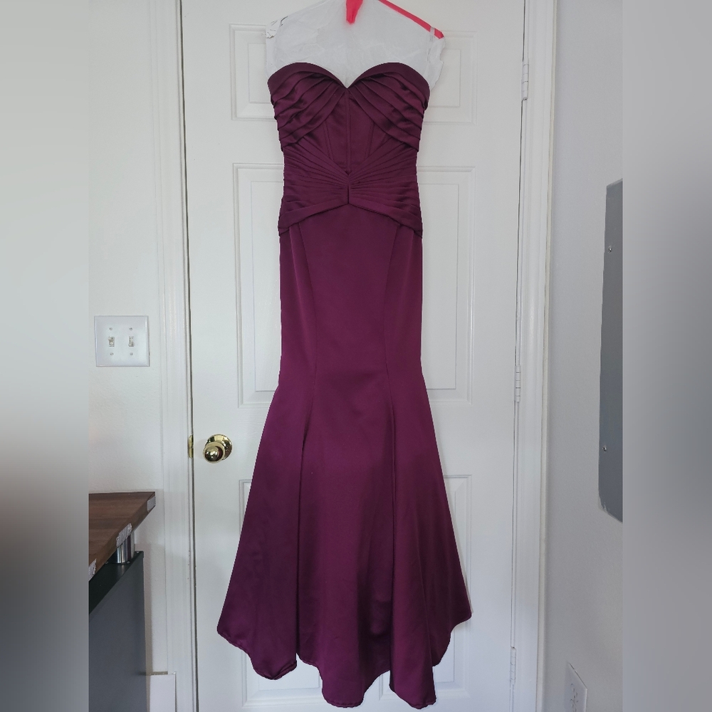 Zac Posen strapless gown